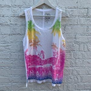Chaser Hawaii tank top sz M